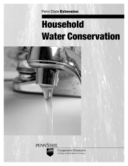 Household Water Conservation