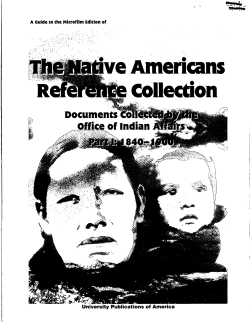 Native Americans Reference Collection