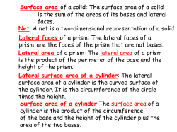 Surface area