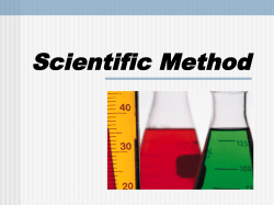 Scientific Method