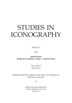 "Gothic", Studies in Iconography