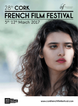 PAGE / 1 - Cork French Film Festival
