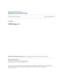 1999 May 15 - DigitalCommons@UConn