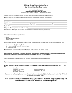 Marching Band and Drum Line