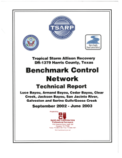 Benchmark Control Network Technical Report