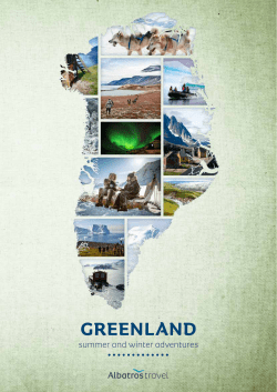 greenland - Albatros Travel