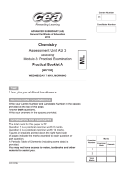AS 3, Module 3: Practical Examination