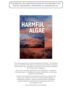 Harmful Algae 9