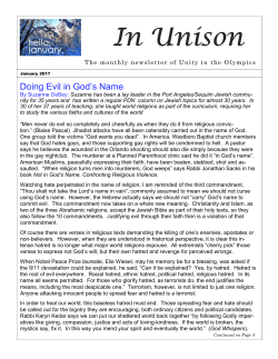 Doing Evil in God`s Name