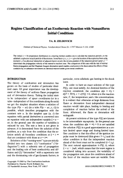 Regime Classification of an Exothermic Reaction with Nonuniform