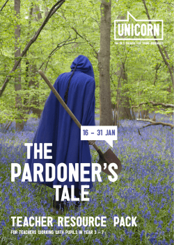 THE PARDONER`S TALE