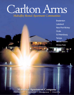 Mahaffey Company Brochure