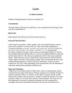 Syphilis