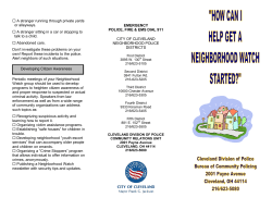 How Can I Help Get Neighborhood Watch Started?