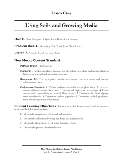 Lesson Plan - New Mexico FFA