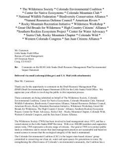 Little Snake Field Office