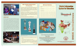 DISE Flier - District Information System for Education