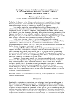 Revisiting the Virtuous Cycles Between Environmental Innovations