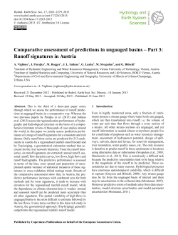 Part 3: Runoff signatures in Austria