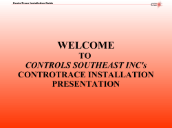 how to install single element controtrace