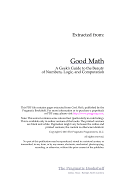 Good Math - PragProg