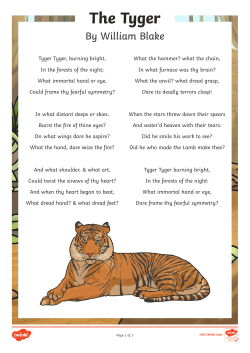 The Tyger