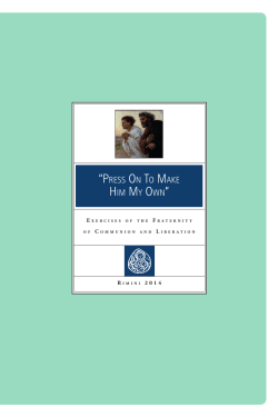 Press On To Make Him My Own