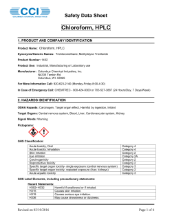 SDS - Columbus Chemical