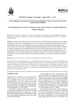 Ryabchuk, D., Leont`yev, I., Sergeev, A., Nesterova, E., Sukhacheva