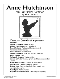 Anne Hutchinson