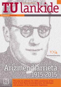 English translation of this special issue of TU Lankide