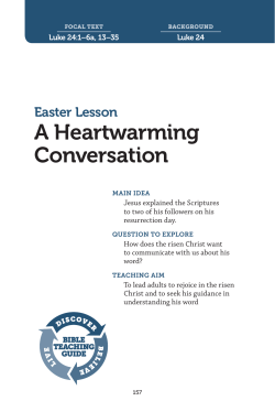 Easter lesson - Constant Contact