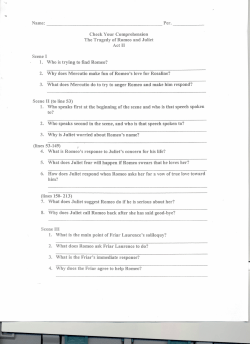 3. What is the Friar`s immediate response? Name