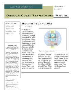 orco newsletter.pub - North Bend School District