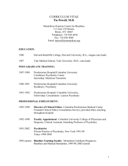 Tia Powell, MD - Albert Einstein College of Medicine