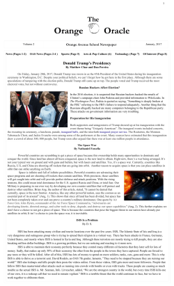 Orange Oracle - Cranford Public School District