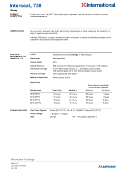 Interseal&reg; 738 - International PC