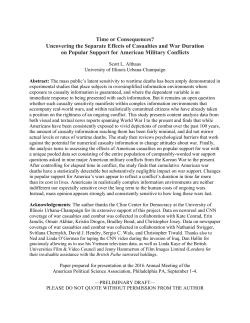 Time or Consequences? Uncovering the