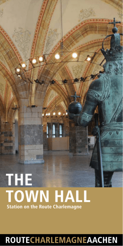 THE TOWN HALL - Rathaus Aachen