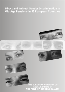 Old age pension publication - European Commission