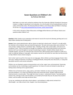 Seven Questions on Children`s Art
