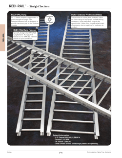 REDI-RAIL&trade; - Straight Sections