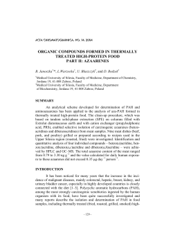 ORGANIC COMPOUNDS FORMED IN THERMALLY TREATED