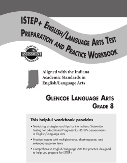 Istep English Language Arts Test Preperation And