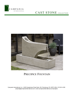 CAST STONE COLLECTION - Campania International