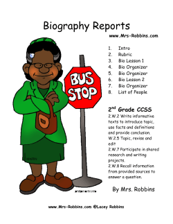Bio Report.wps