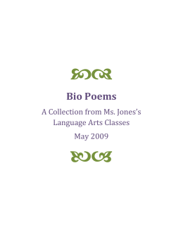 Bio Poems