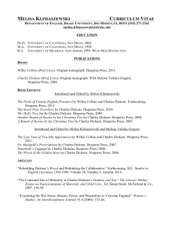 Klimaszewski CV - Drake University