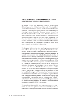 the economic effects of german exploitation in occupied countries