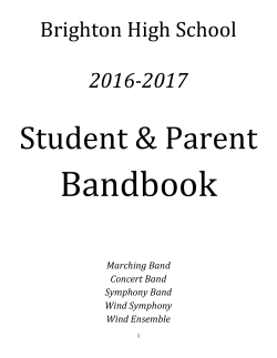 Brighton High School 2016-2017